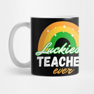 Luckiest Teacher Ever St Patricks Day Teachers Mug